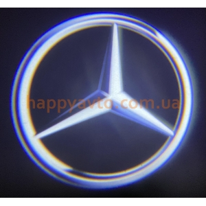 Подсветка дверей авто - Mercedes 2